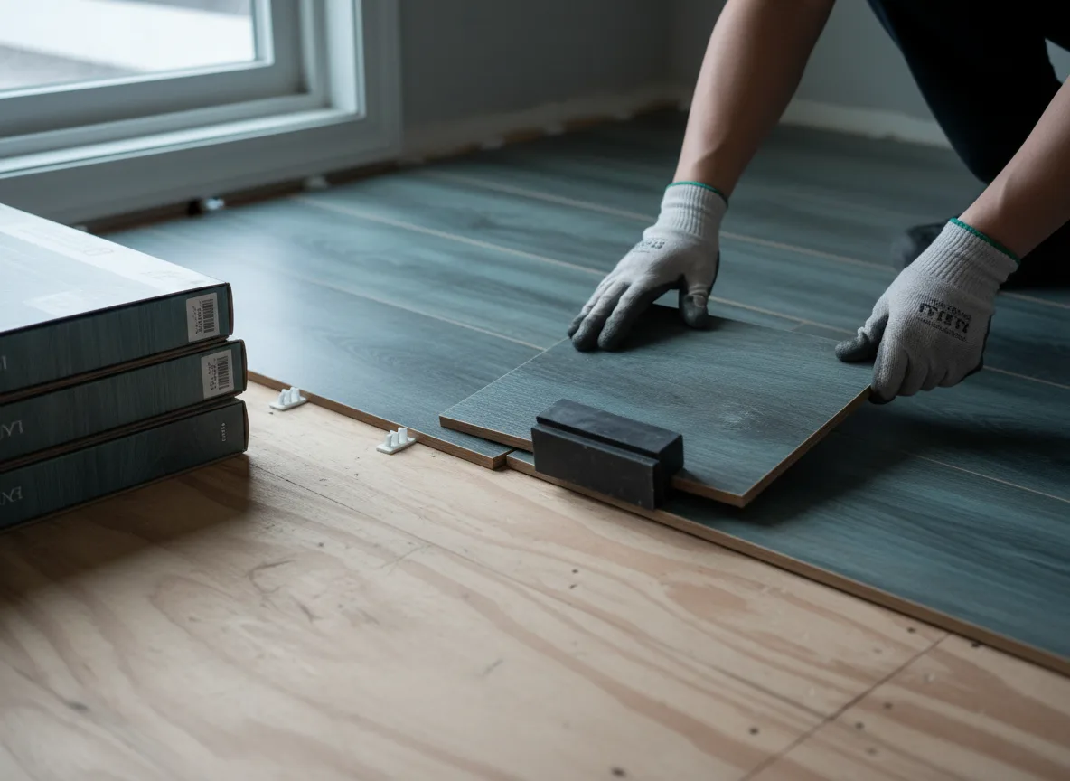Luxury Vinyl Plank Installation company in Rosalie, NE